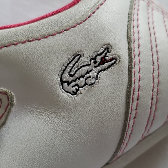 Lacoste Sport Spindarella Velcro Sneakers Sz7 - Picture 4 of 8